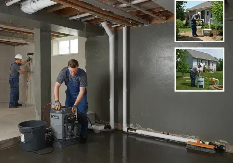 Basement Waterproofing and Flood Prevention process in Woburn, MA